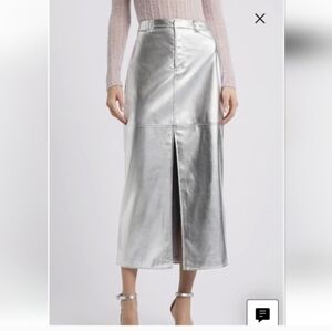 NWT☆ Metallic Maxi Skirt